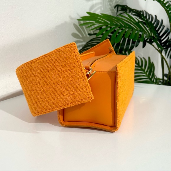 Authentic Like New Jacquemus Orange Le Rectangle Bag - Picture 6 of 10